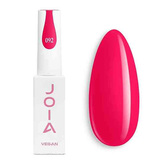 Гель-лак для ногтей неоновый розовый 092 эмаль JOIA vegan 6 мл Киев