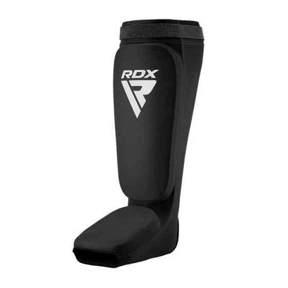 Захист гомілки та стопи RDX Shin Instep Foam Black/White L Луцьк