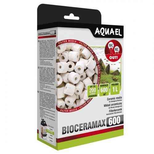 Вкладиш Aquael для фільтра BioCeraMax 600 керамічні кільця 1 л Київ