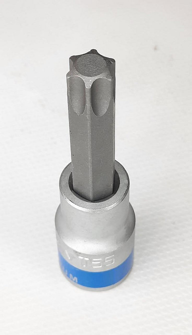 Головка з битою TORX T55 80мм 1/2" KingRoy 31956-T55 Вінниця - фото 1