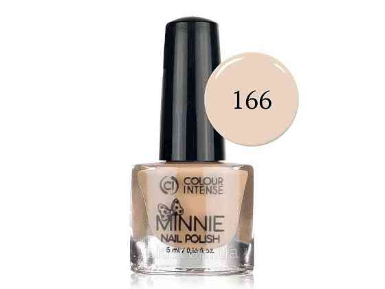 Лак для нігтів 5мл Мini 166 емаль френч натуральний ТМ Colour INTENSE Solmir Київ