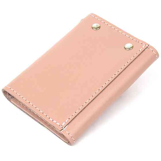 Ключниця з натуральної шкіри GRANDE PELLE 11393 Рожевий Київ