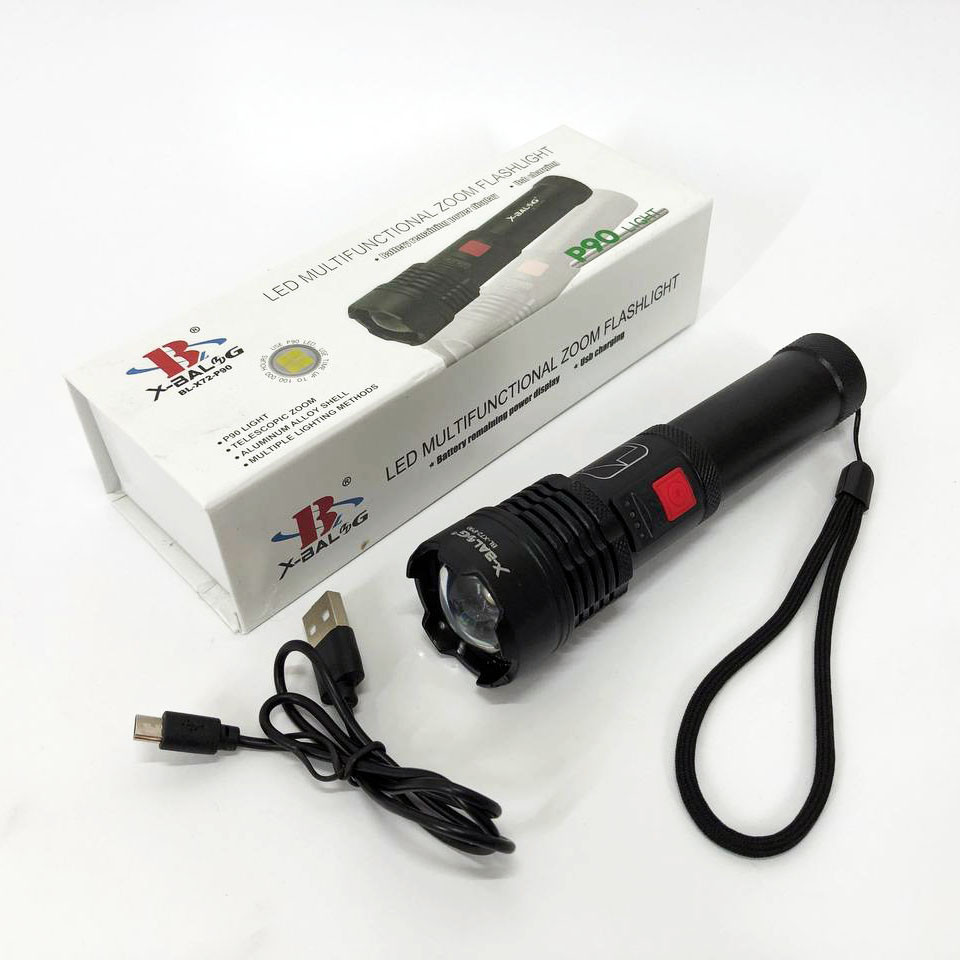 Ліхтар з регулюванням променя, LED ліхтар із зарядкою Переносний ручний потужний XC-58 Львів - фото 14