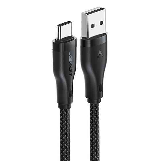 Кабель ACEFAST C8-04 USB-A - USB-C charging data cable Black 6974316282693 Одесса