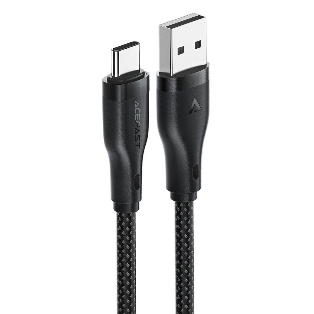 Кабель ACEFAST C8-04 USB-A - USB-C charging data cable Black 6974316282693 Одесса - изображение 4