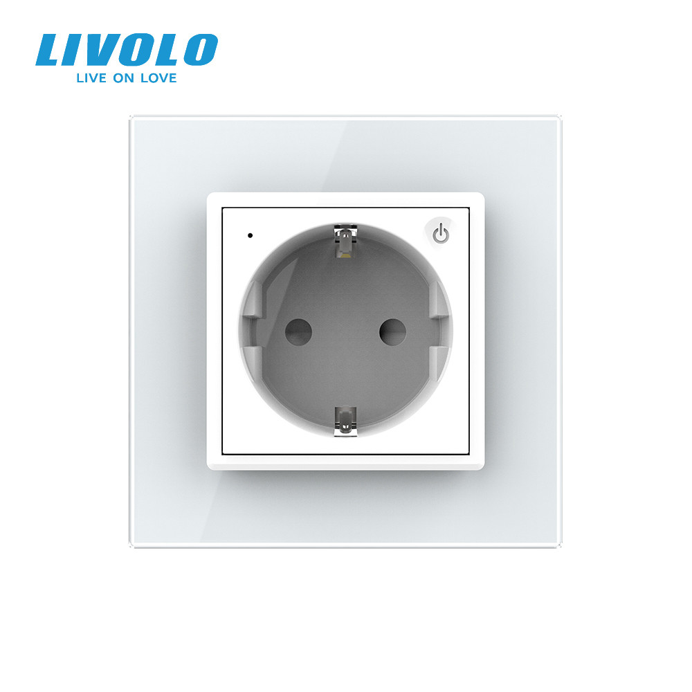 LIVOLO Розумна розетка EC з заземленням Livolo білий (VL-M7FCTC16AZ2-2WP) Коломыя - изображение 7