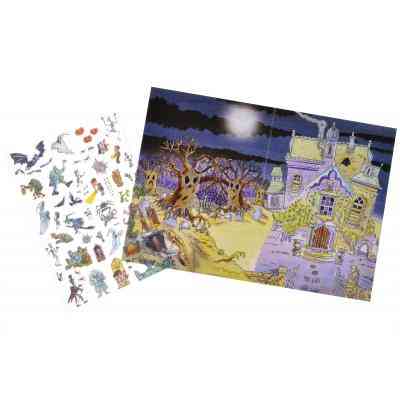 Набір для творчості Scribble down Перевідні наклейки Привиди (SD/13) Вінниця