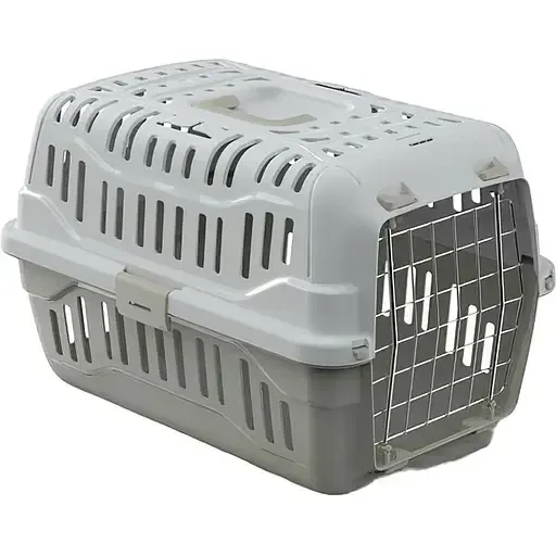 Переноска для домашніх тварин Georplast Spark з металевими дверцятами 48.5x33.5x31 см Вінниця