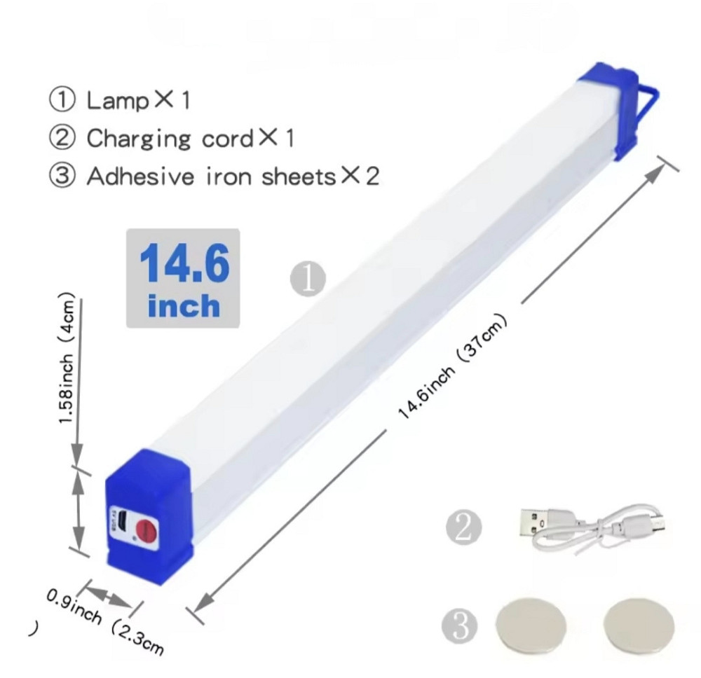 Акумуляторна LED лампа 37 см Сміла - фото 2