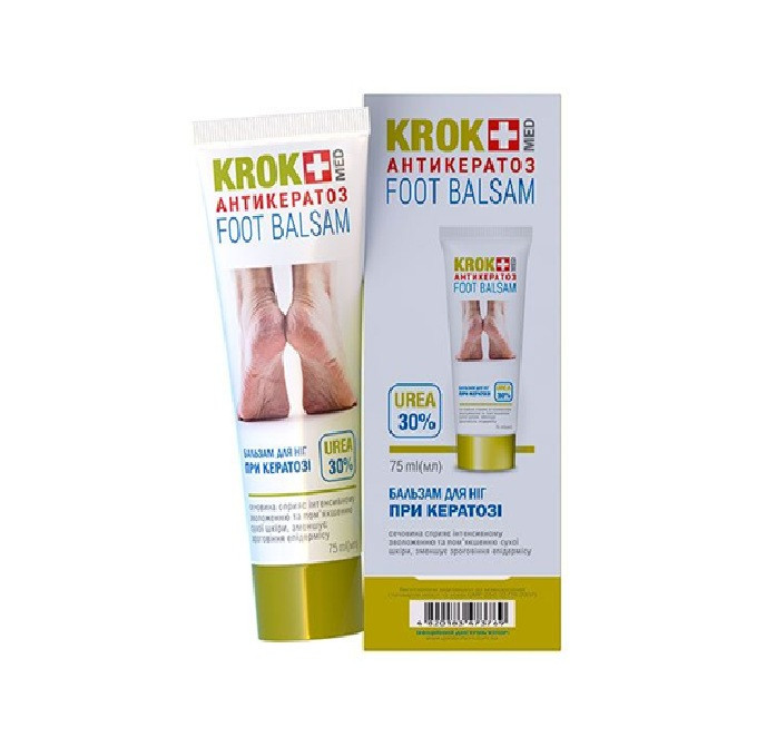 Бальзам ФитоБиоТехнологии Шаг мед Анти кератоз Foot balsam 75мл Луцк - изображение 2