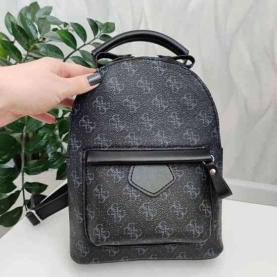 Жіночий рюкзак класичний брендовий. Жіночий маленький брендовий рюкзак Чорний 816 Київ