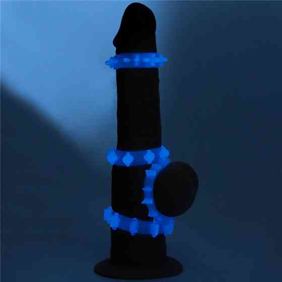 Набір ерекційних кілець - Lumino Play Penis Ring Sex Aura Київ