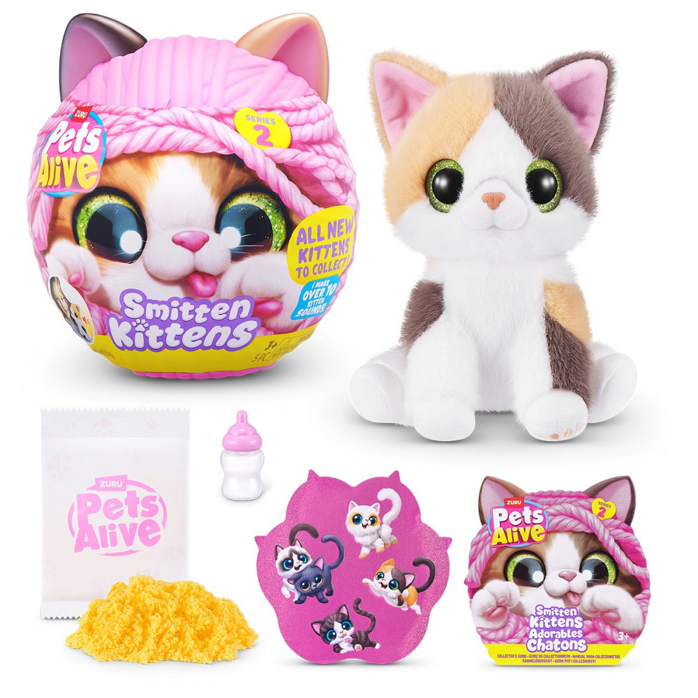 Інтерактивний ігровий набір Pets Alive S2 – Грайливі кошенята Днепр - изображение 8