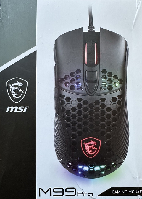 Мышка игровая MSI M99 Pro RGB lighting wired gaming mouse. Харьков - изображение 2