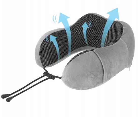 Дорожная подушка для шеи с эффектом 3D памяти + аксессуары Xtrobb (26087) Нововолынск
