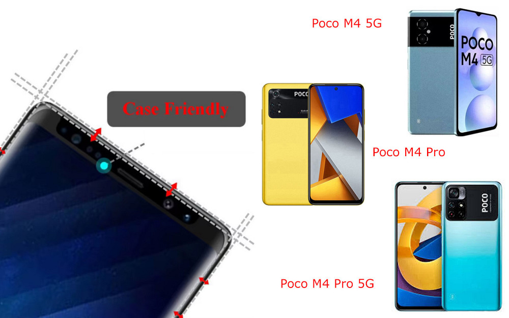 Захисне скло HyperGlass Pro для Poco M4 5G, Poco M4 Pro, Poco M4 Pro 5G – максимальна чутливість та захист Київ - фото 4