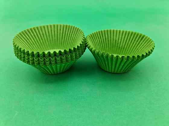 Тартолетка для чізкейк "Кругла зелена"D55 H42,5 (100шт)/140/ (1 уп.) Харків