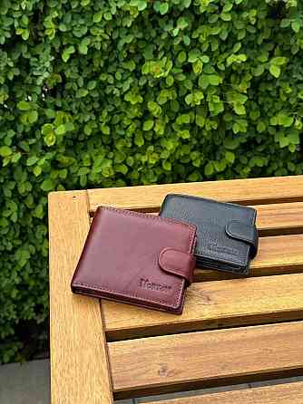 Чоловічий гаманець HORTON чорний або коричневий Київ