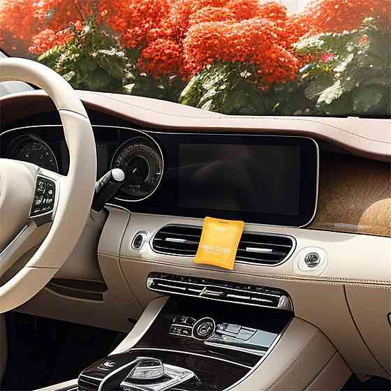 Автомобильный освежитель воздуха Baseus Margaret Series Car Air Freshener (Pomelo Coast) Custard Yellow Ковель