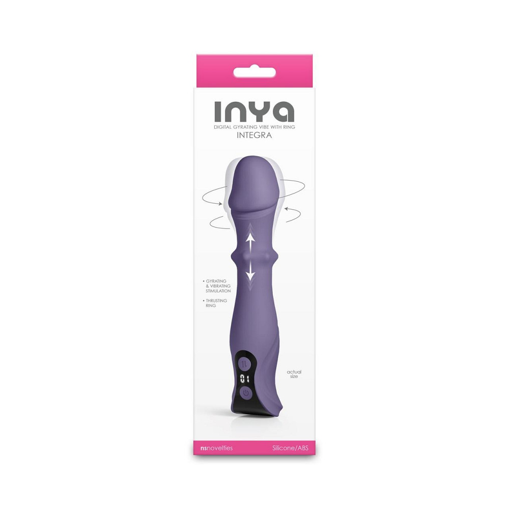 Вібратор NS Novelties INYA - Integra - Gray Sex Aura Київ - фото 3