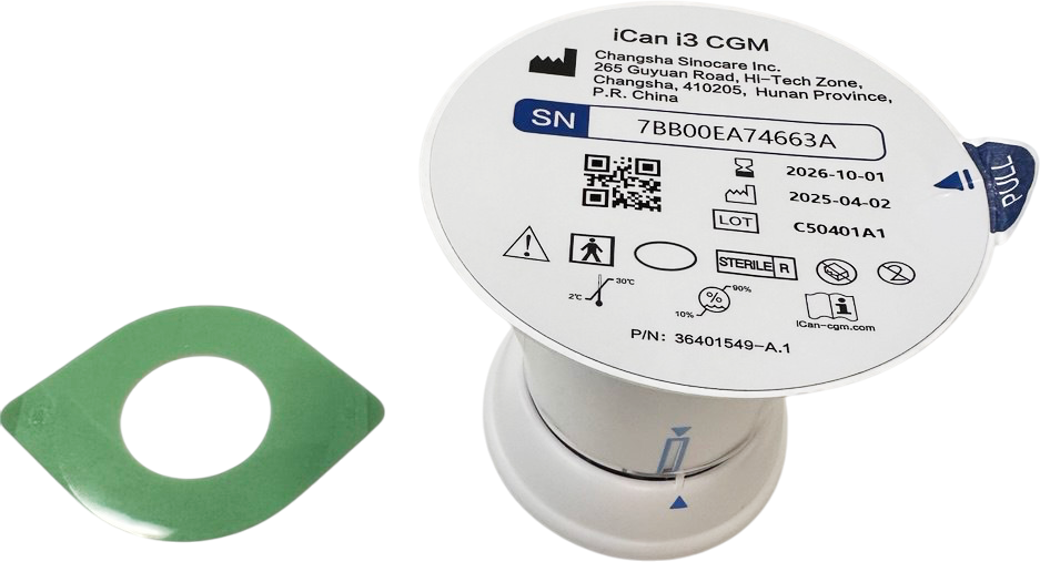 Сенсор безперервного моніторингу глюкози CGM Sinocare Heaco iCan Дніпро - фото 6