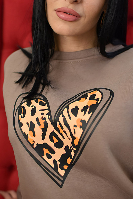 Теплий батник жіночий оверсайз "Point" Туреччина оптом | Батал Київ - фото 8