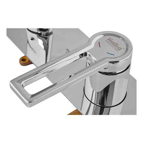 Настінний змішувач для умивальника Haiba Bavariya 001 WALL (HB3961) Харків