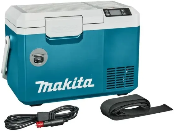 Makita CW003GZ sieciowo-akumulatorowy chłodziarko-ogrzewacz 7 litrów 18V/40V LXT/XGT/AC bez akumulatorów i Навантажувачі w Київ