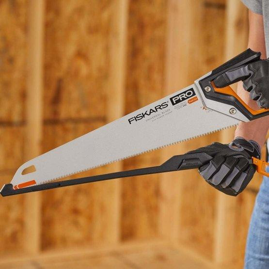 Універсальна Ручна Пила 50 см 9 TPI з чохлом Fiskars "PowerTooth" (1062919) Загартована сталь Нововолинськ - фото 9