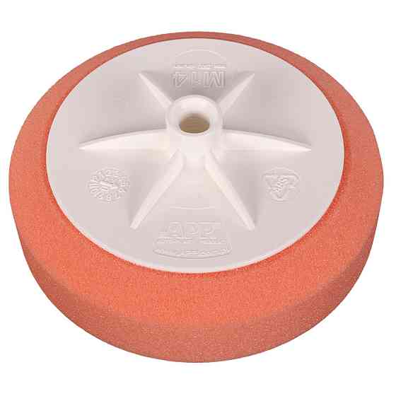 Круг (губка) полірувальний помаранчевий середній Ø150мм М14 50мм APP, 080115 Київ