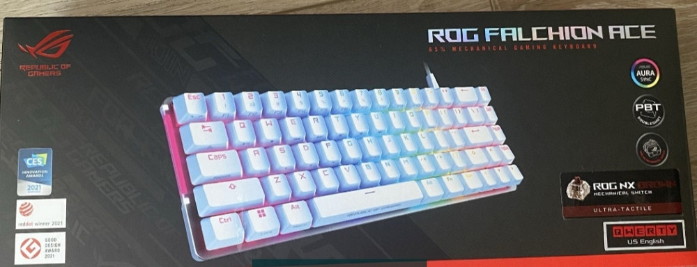 Клавиатура Игровая ASUS ROG Falchion ASE 65% Rog NX Switch Brown. Киев - изображение 3