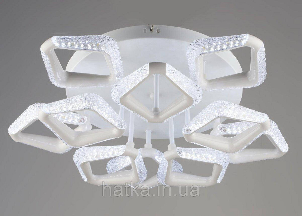 Люстра світлодіодна акрилова Sirius B YH1301/10 WT 60W Київ - фото 1