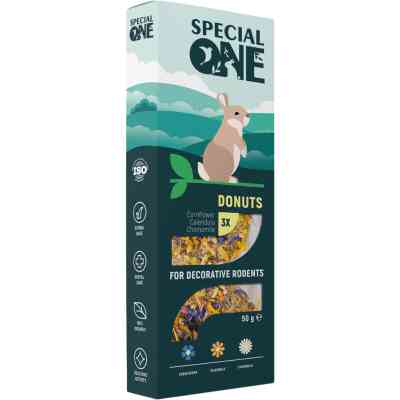 Витамины для грызунов Special One «Василька, календула, ромашка» 50 г (4823082425198) Винница