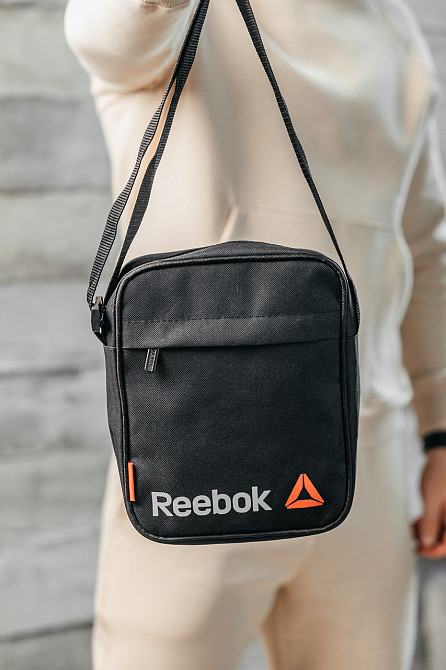 Барстека Reebok, чоловічий сумка через плече, Текстова барсетка на три відділення, Брендова сумкаMasterSem Київ - фото 5