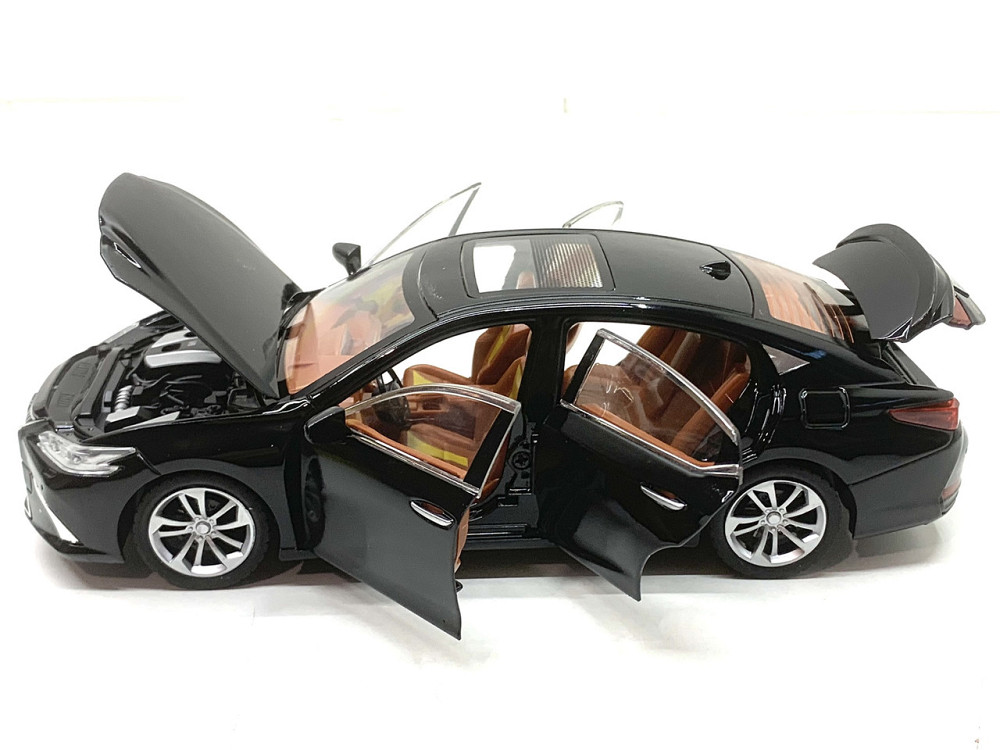 Машина Автосвіт Lexus ES інерційна відкриваються двері капот багажник 21см Чорний (AP-2030) Чернігів - фото 9