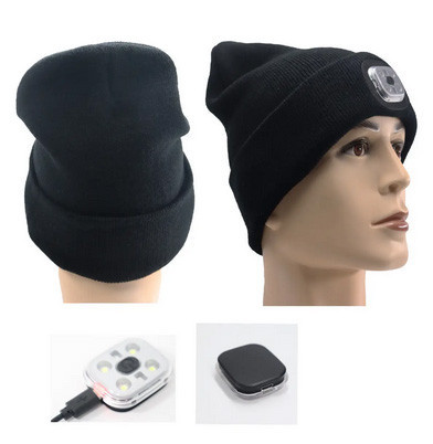 Молодіжна шапка з led ліхтариком Київ - фото 7