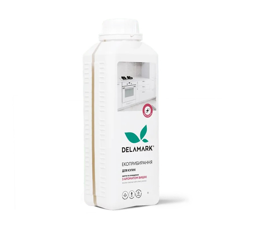 Засіб для миття кухні з ароматом вишні DeLaMark 1 л Київ - фото 1