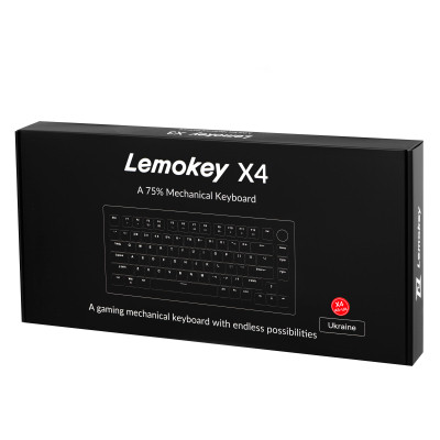 Клавиатура Lemokey Keychron X4 Brown Red LED USB Black (X4-A3-UA) Винница - изображение 7