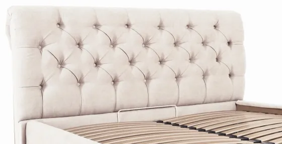 Кровать London Standart 140 х 200 см Мисти Milk Бежевый Киев