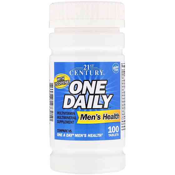 Витаминно-минеральный комплекс для мужчин 21st Century One Daily Men's Health 100 tabs Луцк