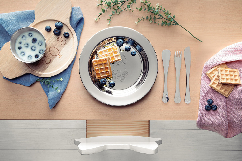 Дитячий набір столових приборів Tramontina Baby Le Petit pink, 2 предмети (6210086) Київ - фото 2