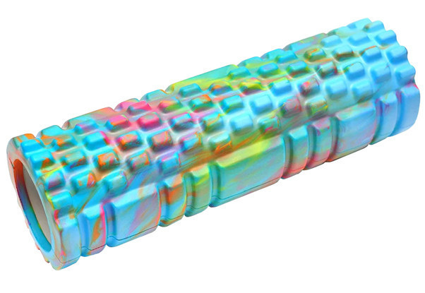 Массажер рулон для йоги MS 2126 материал EVA Голубой Винница - изображение 1