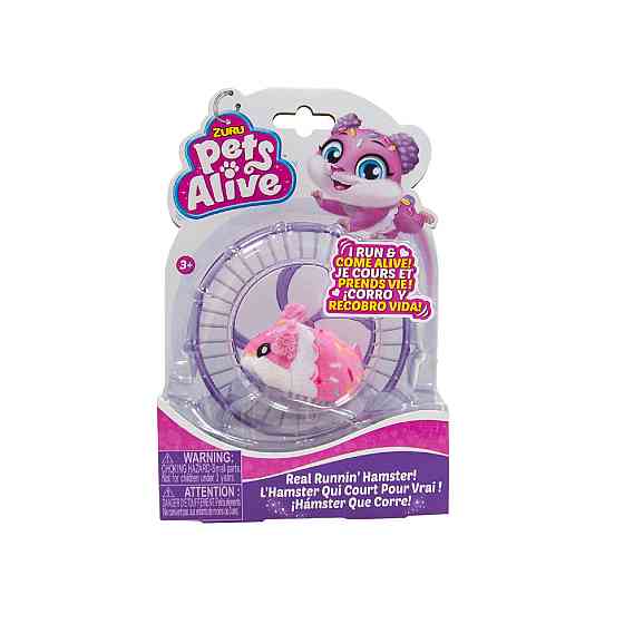 Інтерактивна м'яка іграшка Pets Alive - Хом'ячок Дніпро