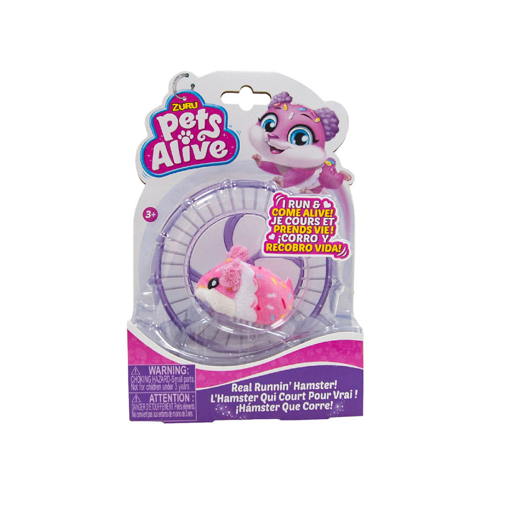 Інтерактивна м'яка іграшка Pets Alive - Хом'ячок Дніпро - фото 3