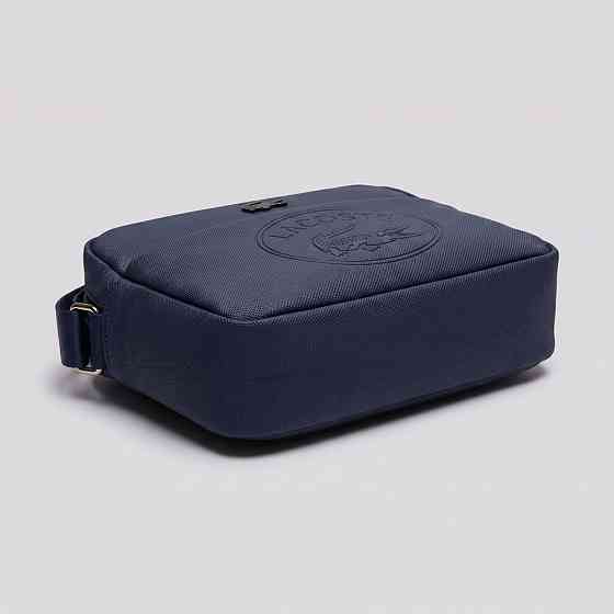 Мужская борсетка, сумка на плечо Lacoste (82413) blue Киев