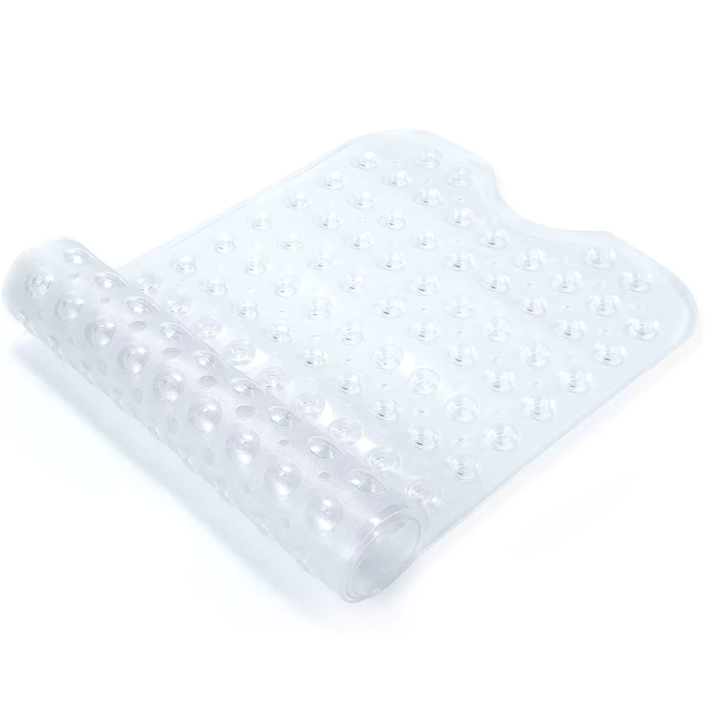 Коврик для ванной комнаты и душа атискользящий,для тела массажный силиконовый с присосками,прозрачный,40х100см Каменец-Подольский - изображение 7