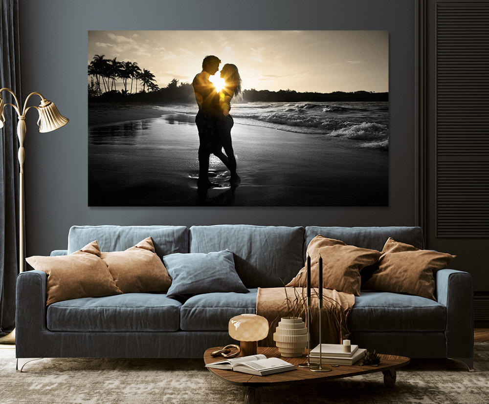 Картина холст в гостиную / спальню  Закохана пара  MLP_98 40x80 см Киев - изображение 3