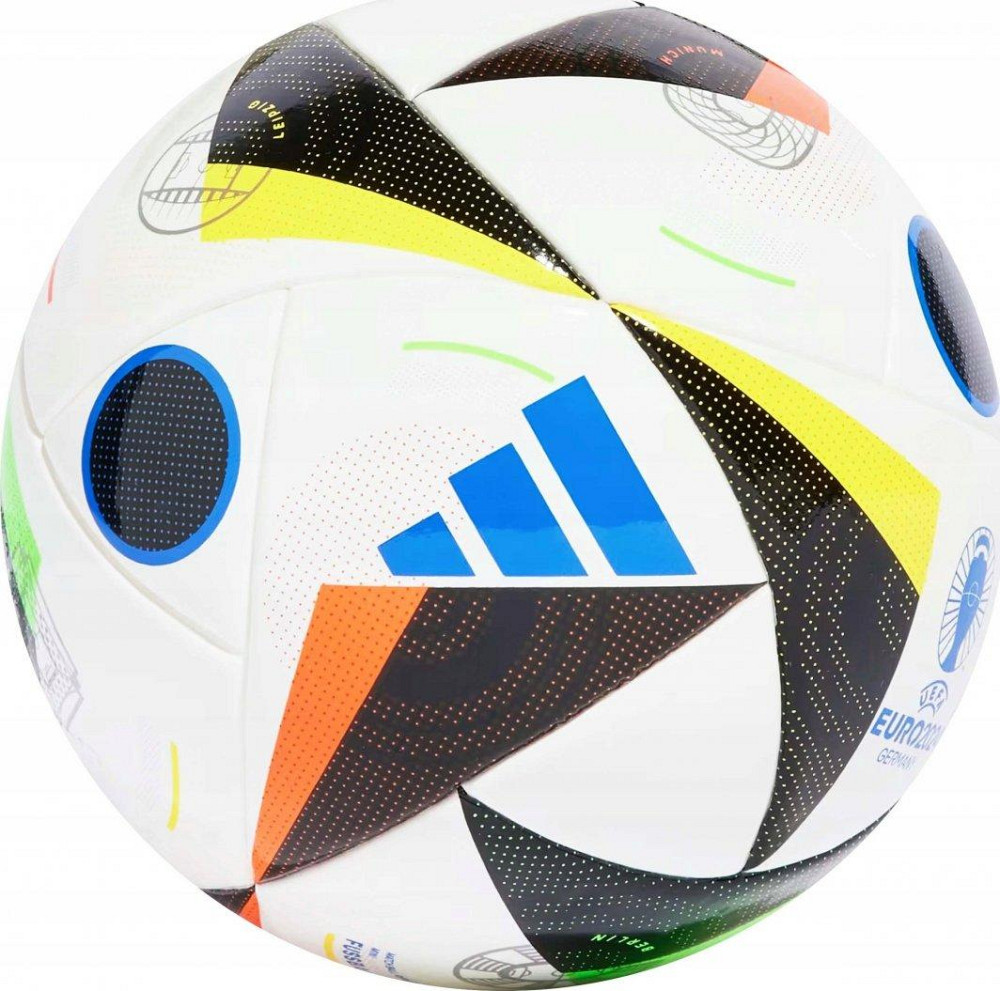 М'яч футбольний Adidas Euro24 Mini Fussballliebe розмір 1, біло-чорний Київ - фото 1
