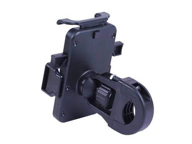 Держатель телефона HFCM-03 (крепление на руль), пластик, черный Мукачево - изображение 3