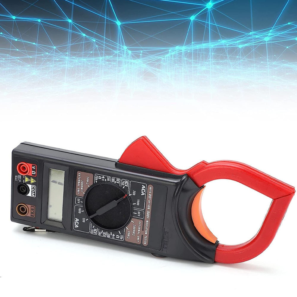 Токовые клещи с термопарой (1000 А,1000 V,200Ом) от батарейки,DT 266 SBR Киев - изображение 2